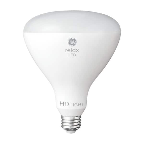 90.0-Watt Equivalent BR40 LED Soft White Dimmable Bulb 2-Pack
