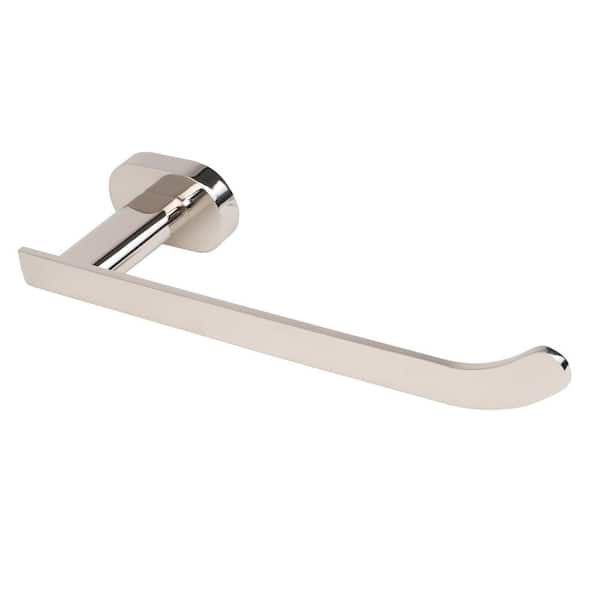 Dyconn Wall Mount Toilet Paper Holder in Polished Nickel