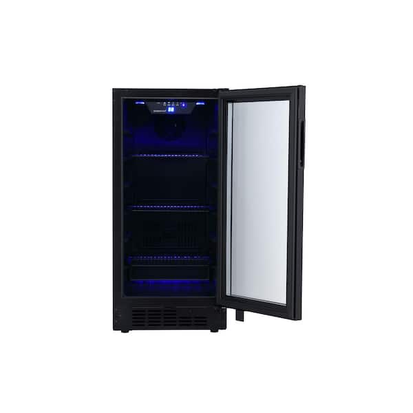 EdgeStar - 15 in. 80 (12 oz.) Can Built-In Beverage Cooler