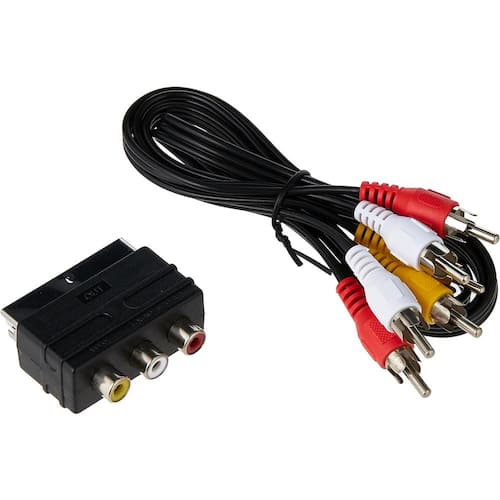 USB 2.0 Capture Card Device - Convert Analog to Digital with VHS VCR TV to DVD Adapter in White Cable Adapters & Extenders