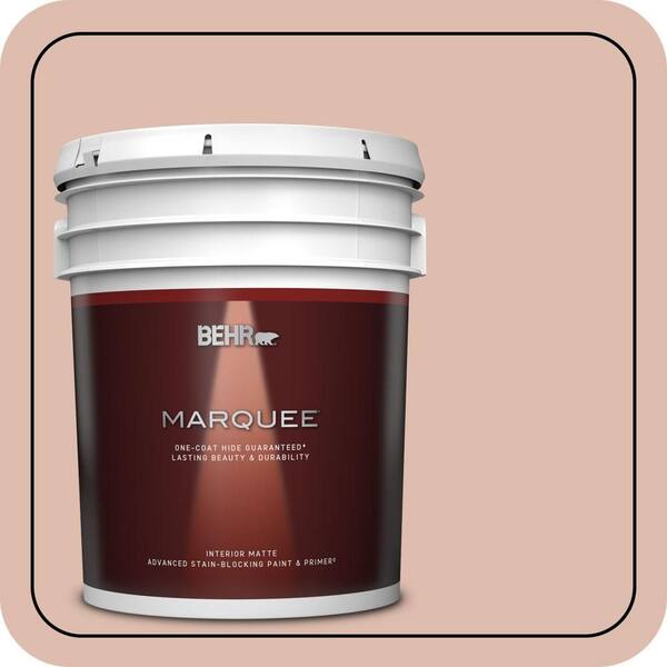 BEHR MARQUEE 5 gal. #MQ1-23 One to Remember One-Coat Hide Matte Interior Paint & Primer