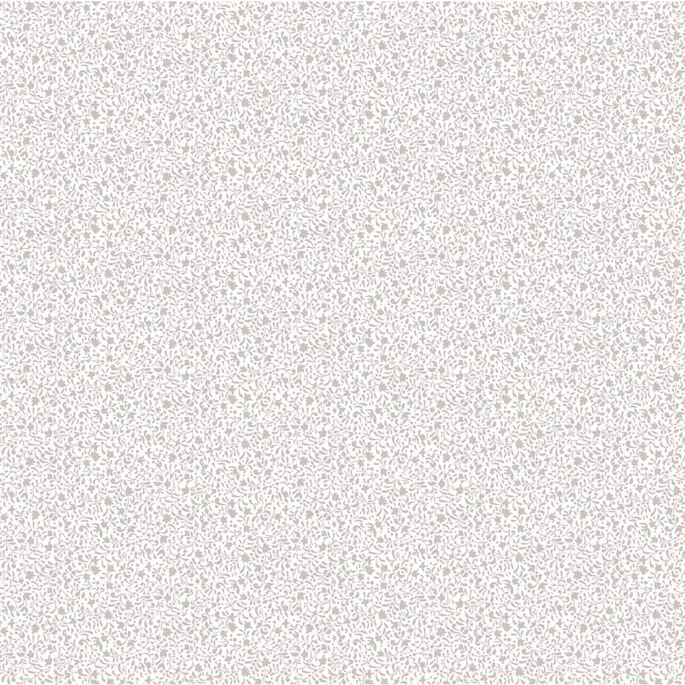 Silver Little Explorers 2 Tiny Botanical Flowers Matte Finish Non-Pasted No