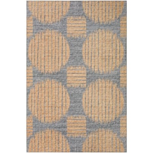 Modena Eclipse 5 ft. x 7 ft. 6 in. Circles Area Rug