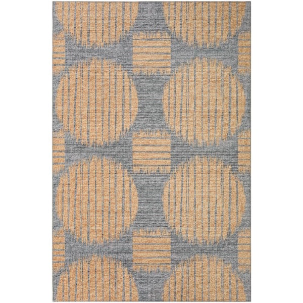 Addison Rugs Modena Eclipse 5 ft. x 7 ft. 6 in. Circles Area Rug