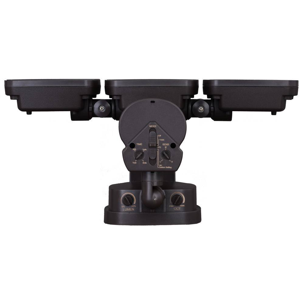 Bronze LED Outdoor Motion Sensor Security Flood Light