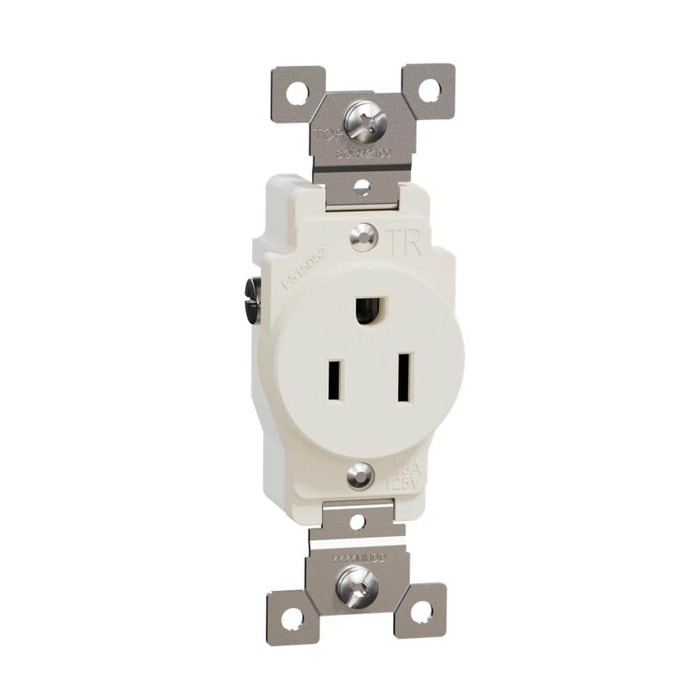 X Series 15 Amp 125-Volt Tamper Resistant Heavy-Duty Indoor Single Outlet Back Wire Matte Light Almond price history on PriceWatchPro