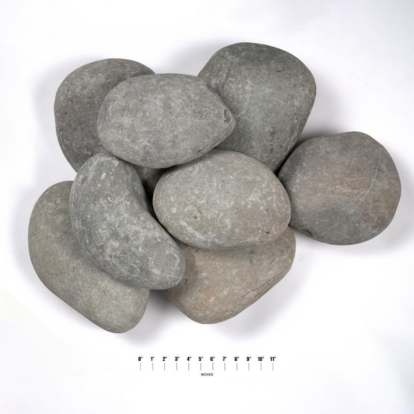 13 cu.ft. per Pallet Extra Large (7 in. to 14 in.) Nile Gray Natural Boulder Rocks (27-Pieces/Covers 13 cu. ft.) 13 cu.ft. per Pallet Extra Large (7 in. to 14 in.) Nile Gray Natural Boulder Rocks (27-Pieces/Covers 13 cu. ft.)