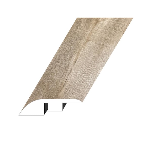 null Bellator Oasis Natural 0.6 in. Thick x 1.8 in. W x 94.5 in. L SPC Vinyl Reducer Molding