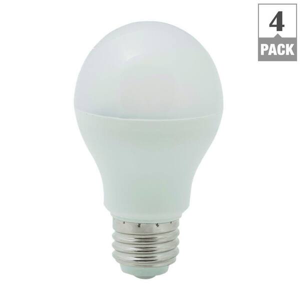 Lighting Science 60W Equivalent Daylight A19 Non-Dimmable LED Light Bulb (4-Pack)