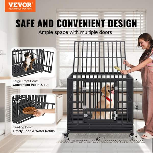 Sturdy fashion dog cage