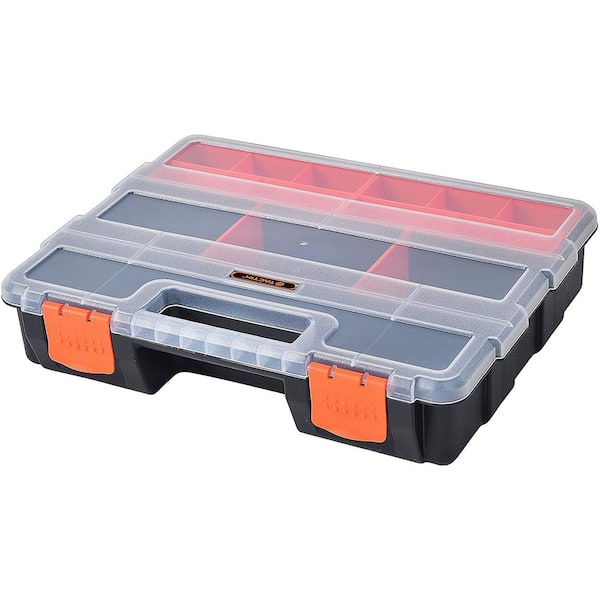 TACTIX 49-Compartments 4 in 1 Small Parts Organizer 320020 - The