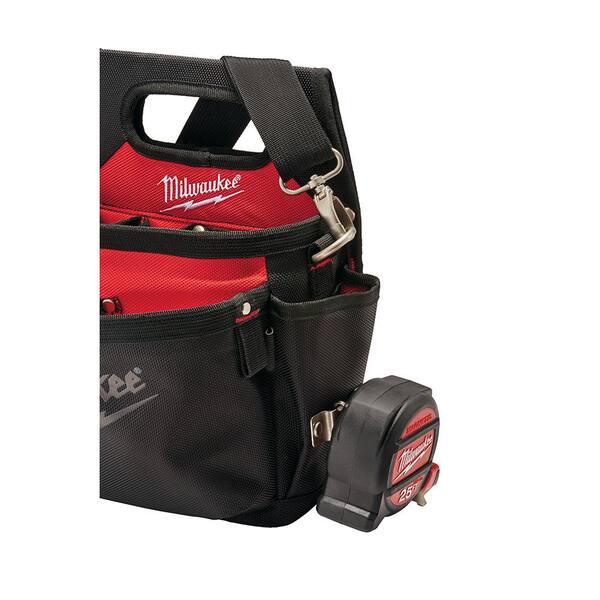 Milwaukee 15-Pocket Electricians Tool Holder with Quick Adjust Belt and 6-in-1 Wire Stripper Pliers