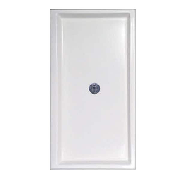 Hydro Systems 72 in. x 36 in. Single Threshold Shower Base in White