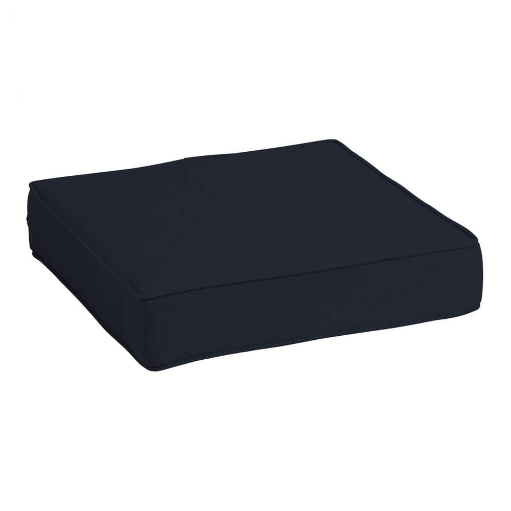 ARDEN SELECTIONS ProFoam 24 in. x 24 in. Outdoor Deep Seat Classic Navy ...