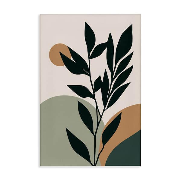 Stupell Industries Earthy Tropical Botanicals by LSR Design Studio Unframed Nature Graphic Art Print 30 in. x 20 in.