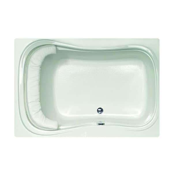 Hydro Systems Lancing 60 in. Acrylic Rectangular Drop-In Whirlpool Bathtub in White