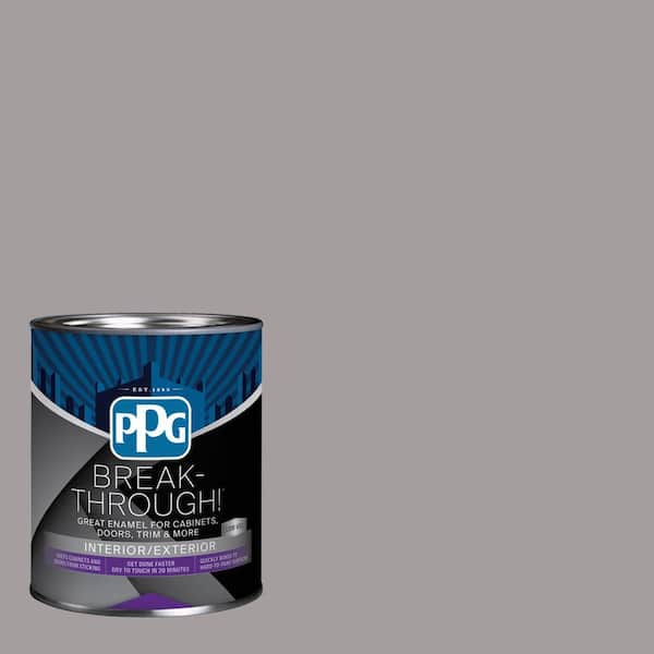 Break-Through! 1 qt. PPG1003-4 Equilibrium Semi-Gloss Door, Trim & Cabinet Paint