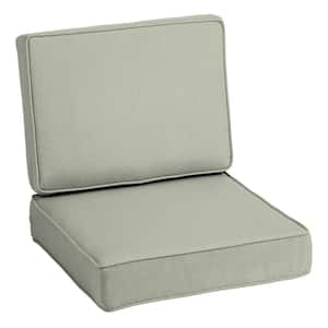 ARDEN SELECTIONS ProFoam 24 in. x 24 in. Slate Grey 2-Piece Deep ...