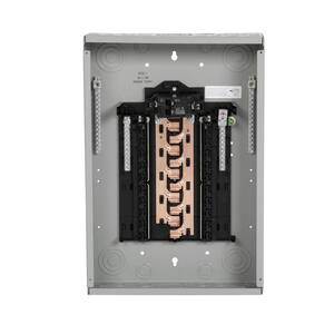 PN Series 100 Amp 20-Space 20-Circuit Main Breaker Plug-On Neutral Load Center Indoor with Copper Bus
