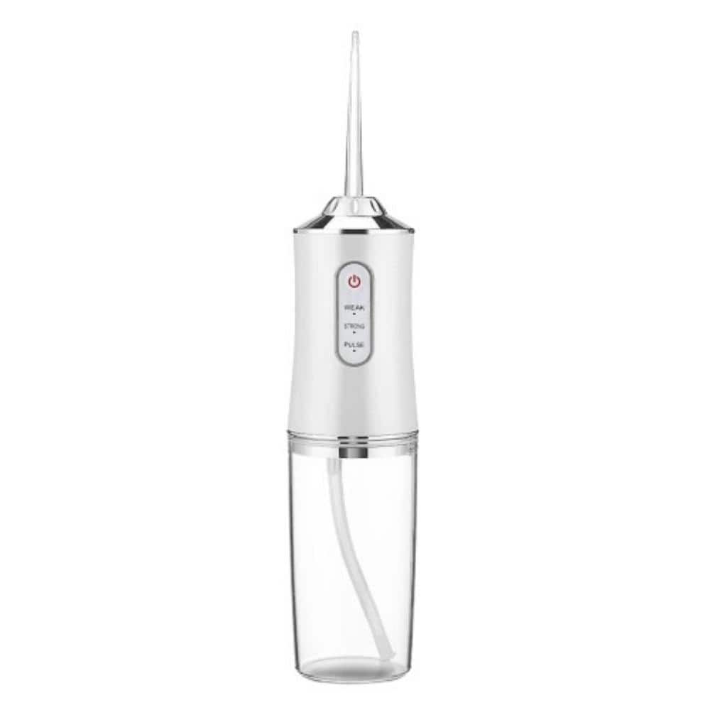 11.06 in. x 2.36 in. x 2.36 in. Portable Oral Irrigator IPX7 Water Jet Flos