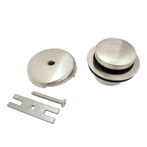 Trimscape Toe Touch Tub Drain Conversion Kit in Polished Nickel without Overflow