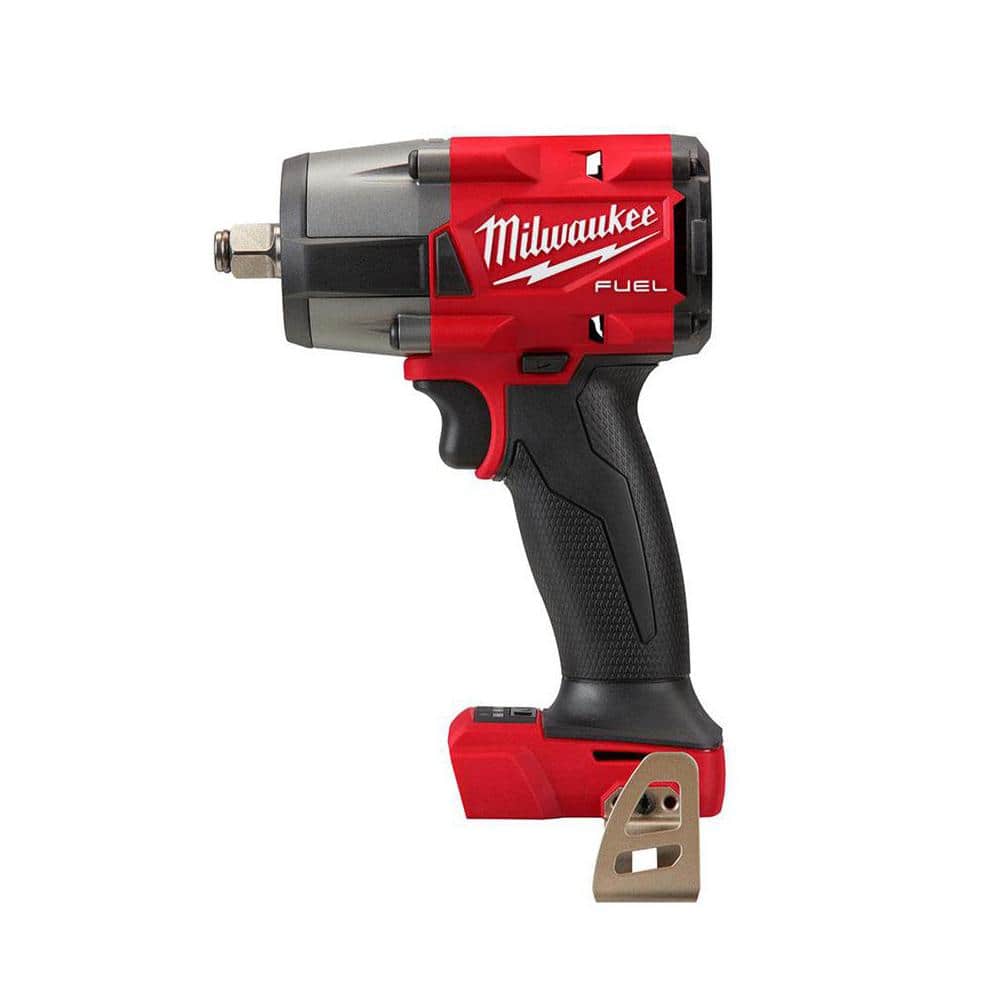 Milwaukee M18 FUEL Gen-2 18V Lithium-Ion Brushless Cordless Mid Torque 1/2  in. Impact Wrench w/Friction Ring (Tool-Only) 2962-20 The Home Depot