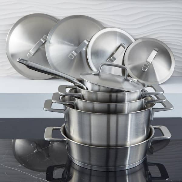 BergHOFF BergHOFF DiNA Meta 10-Piece Recycled 18/10 Stainless