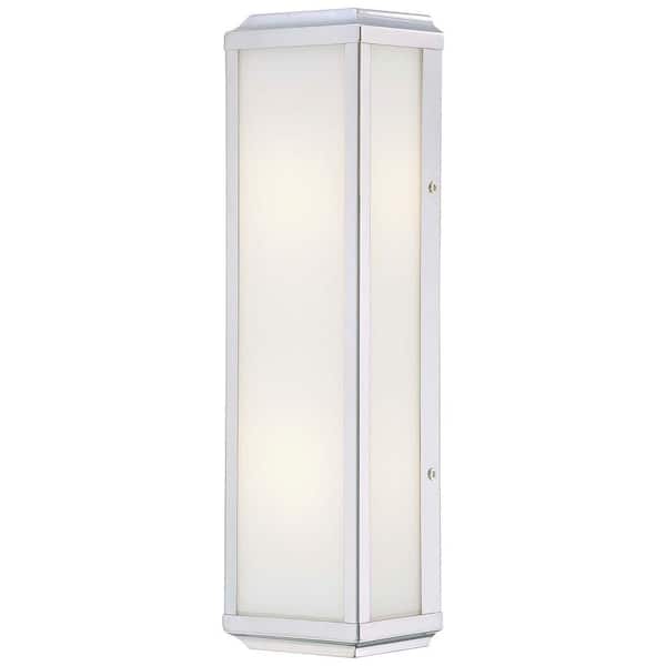 Minka Lavery 2-Light Polished Nickel Bath Light