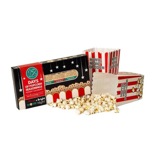 Wabash Valley Farms Cinema-Style Popcorn and Seasonings Countdown 3-Piece Popcorn Set