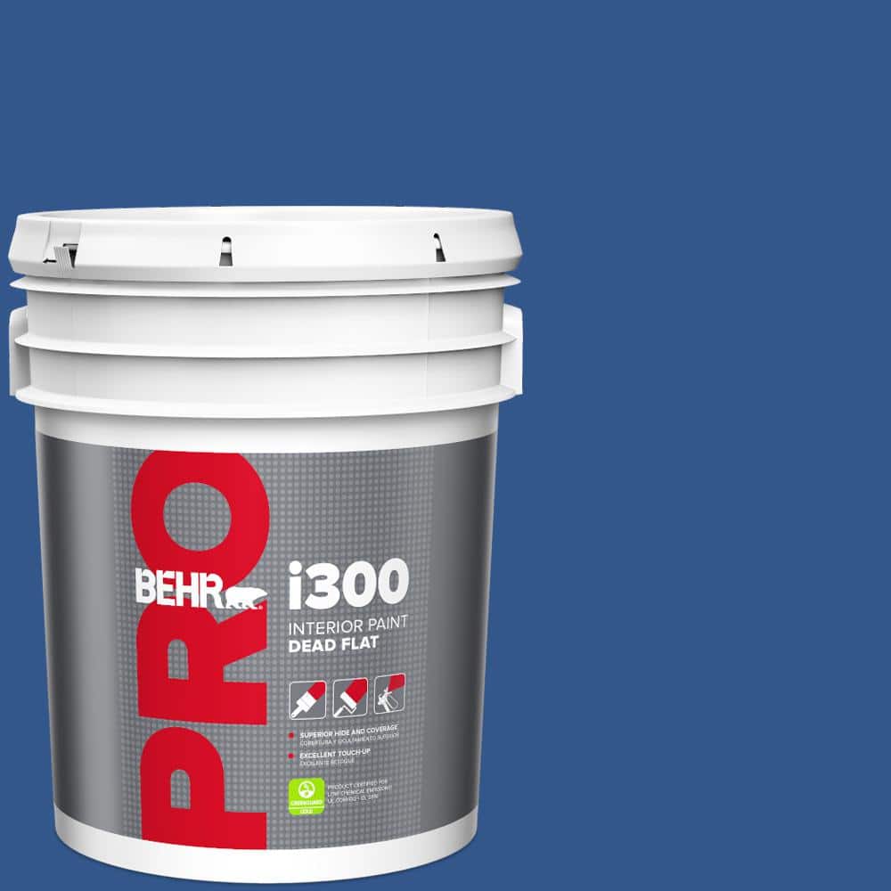 5 gal. #PPU15-03 Dark Cobalt Blue Dead Flat Interior Paint price history on PriceWatchPro