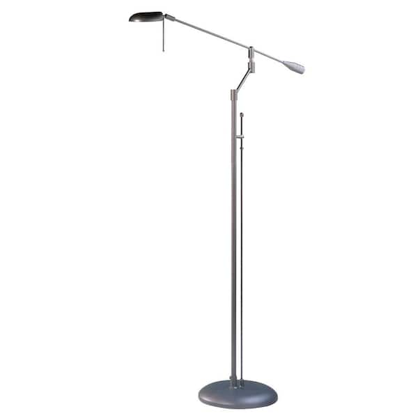 Designers Choice Collection 53.7 in. Oil-Rubbed Bronze Halogen Floor Lamp