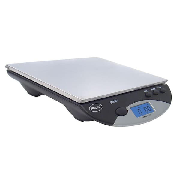 American Weigh Digital Postal Kitchen Scale in Black