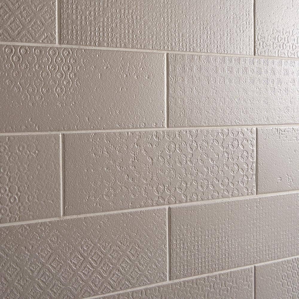 Gray Matte Porcelain 4x12 Subway Floor and Wall Tile