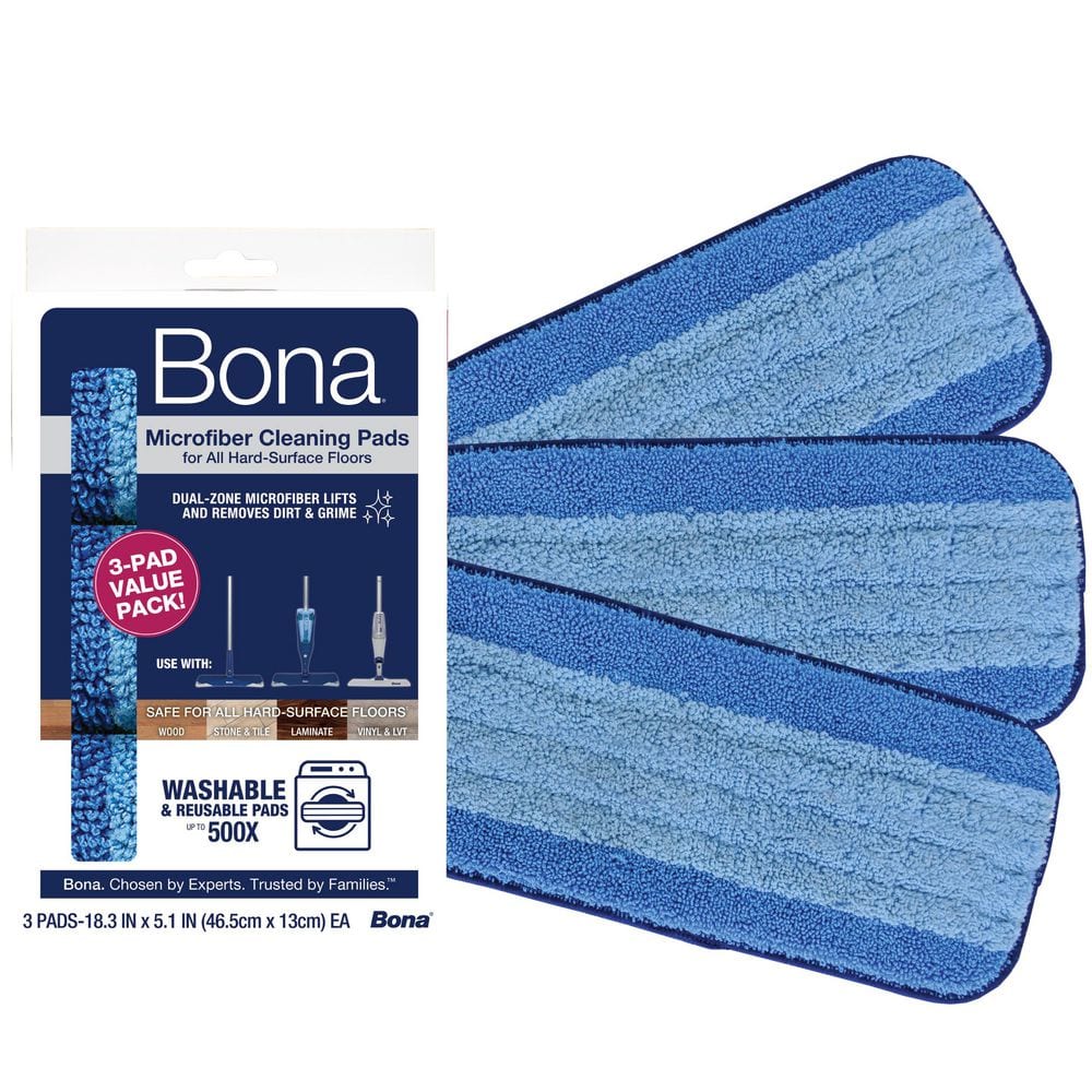 Microfiber Wet Mop Pad Refills (3-Count) price history on PriceWatchPro