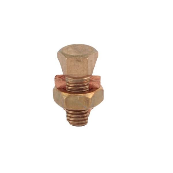 Commercial Electric 8 AWG to 6 AWG Copper Split Bolt (2-Pack)