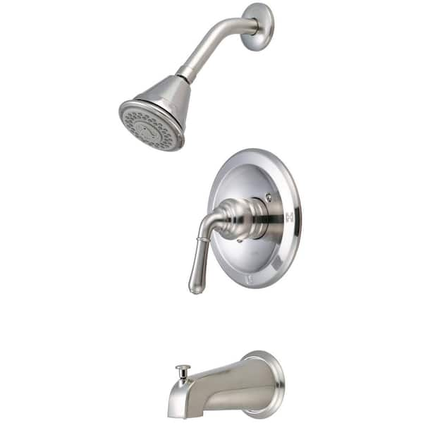 Olympia Faucets Accent 1-Handle Wall Mount Tub Shower Faucet Trim Kit ...