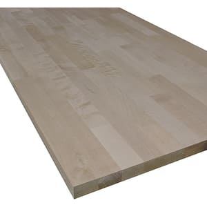 6/4 in. x 2 ft. x 4 ft. Allwood Birch Table Project Panel Table Island Counter Top with Routed Edges on Face