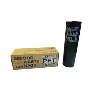 200-Bag Roll Bio-Based Commercial Dog Waste Poop Bags 10 Inner Box Rolls 2000 Bags Per Case