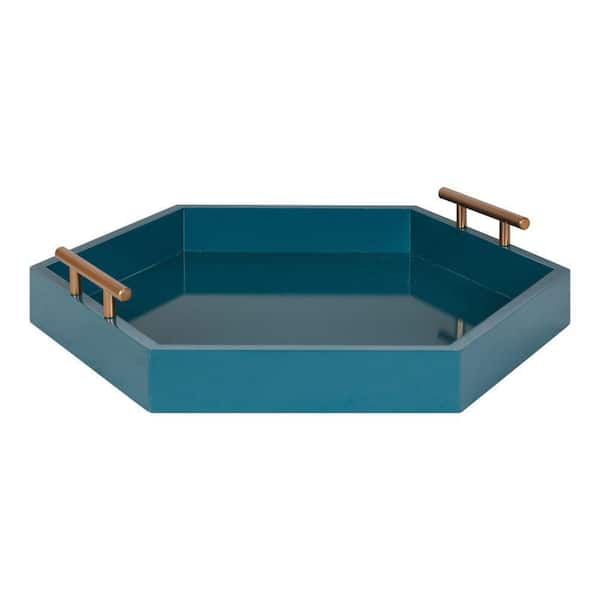 Lipton Teal Decorative Tray