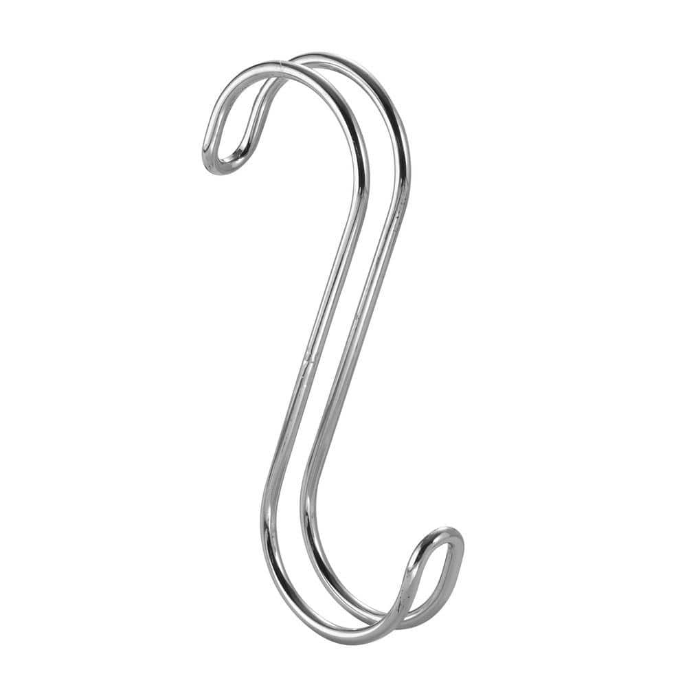 interDesign Single Classico S-Hook in Chrome 06500 - The Home Depot