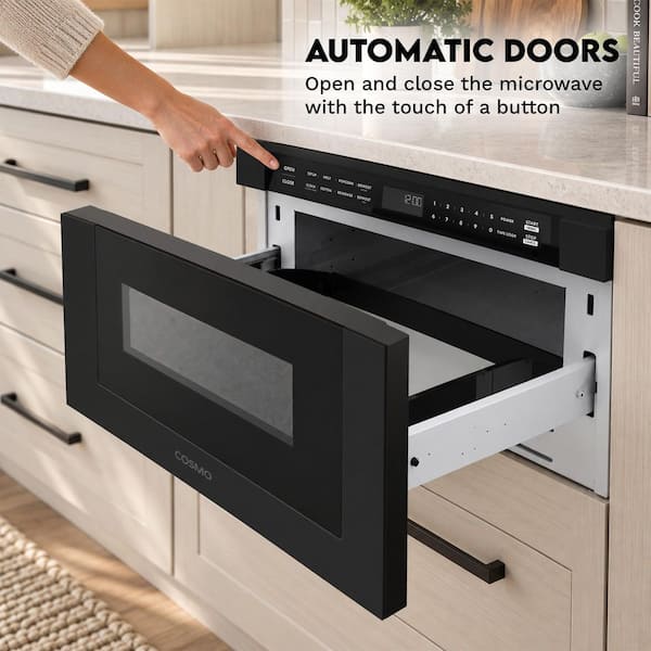 Cosmo 24 in. Haven Collection 1.2 cu. ft. Built-in Microwave