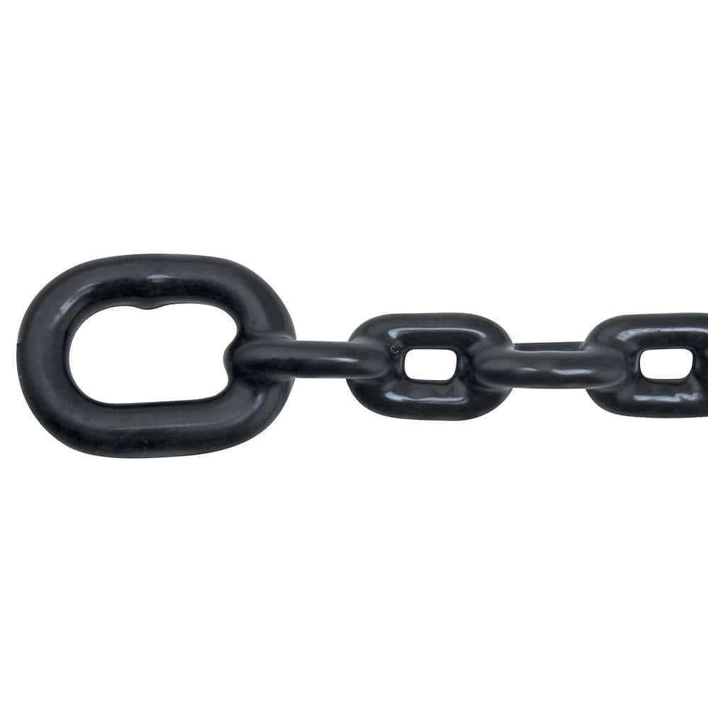 Black BoatTector PVC-Coated Anchor Lead Chain - 3/16 in. x 4 ft., Black