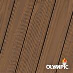 Elite 3 gal. Tobacco Semi-Transparent Exterior Wood Stain and Sealant in One