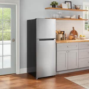 10.1 cu. ft. Top Freezer Refrigerator in Stainless Steel