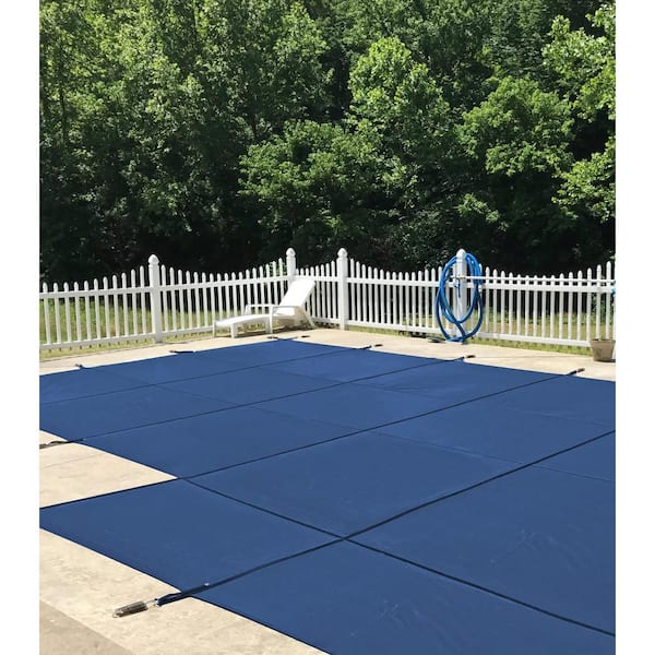 Blue Wave 16 ft. x 32 ft. Rectangular Blue In-Ground Safety Pool