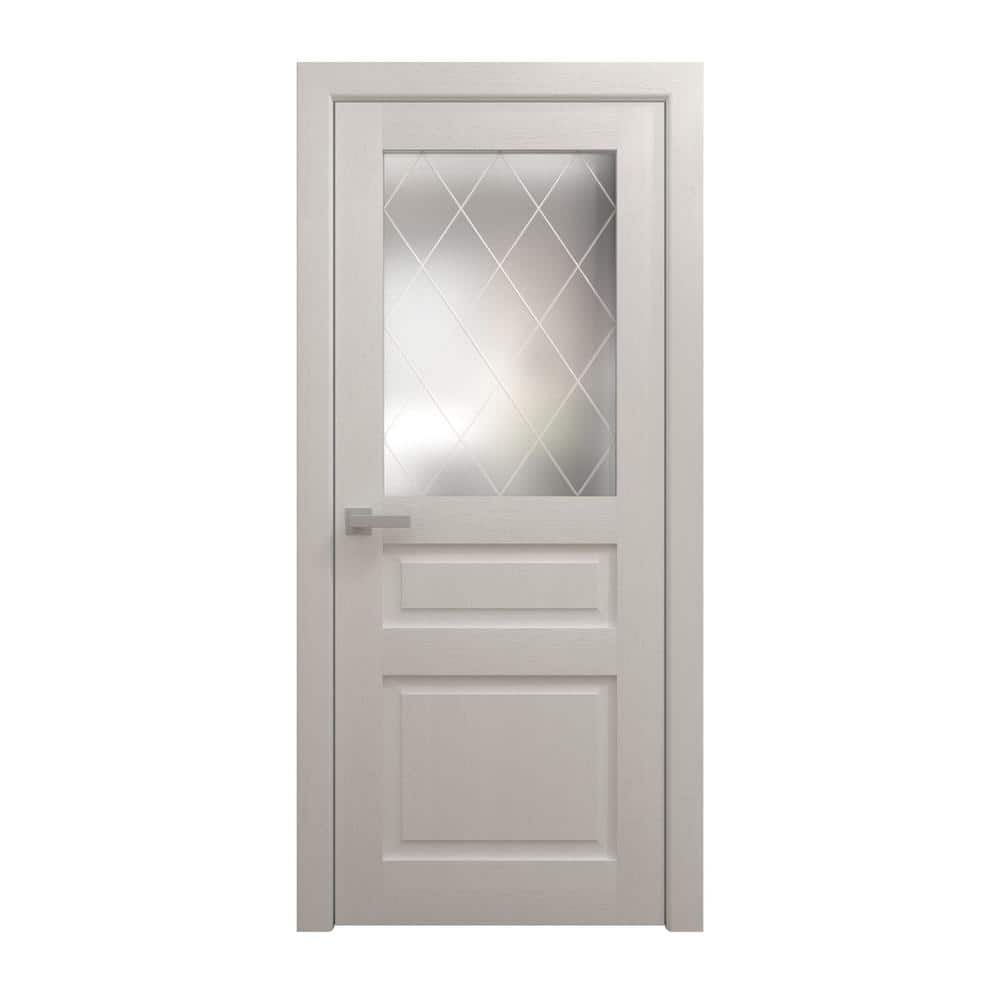 28 in. x 80 in. Cognac Oak Solid Wood Swing Door with Hardware price history on PriceWatchPro