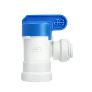APEC Tank Ball Valve 1/4 in. NPTF 1/4 in. Output for Reverse Osmosis Storage Tank (Standard System with 3/4 Gal. Tank)