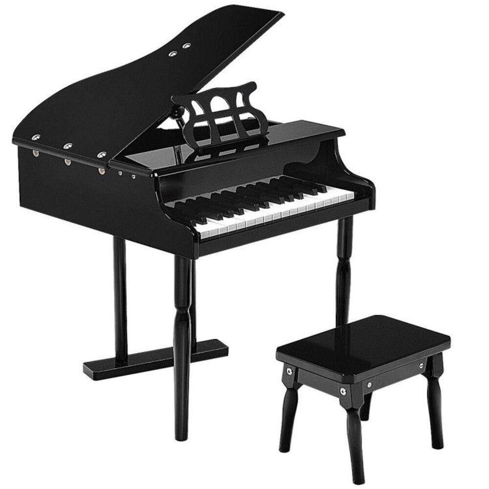 30-Key Kids Piano Keyboard Toy with Bench Piano Lid and Music Rack price history on PriceWatchPro