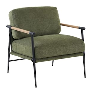 Green Velvet Arm Chair Lounge Chair