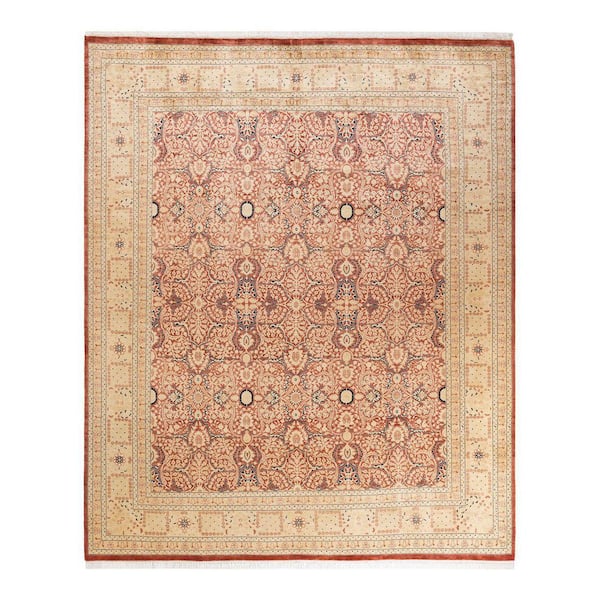 Solo Rugs Mogul One-of-a-Kind Traditional Orange 8 ft. 2 in. x 10 ft. 0 in. Oriental Area Rug